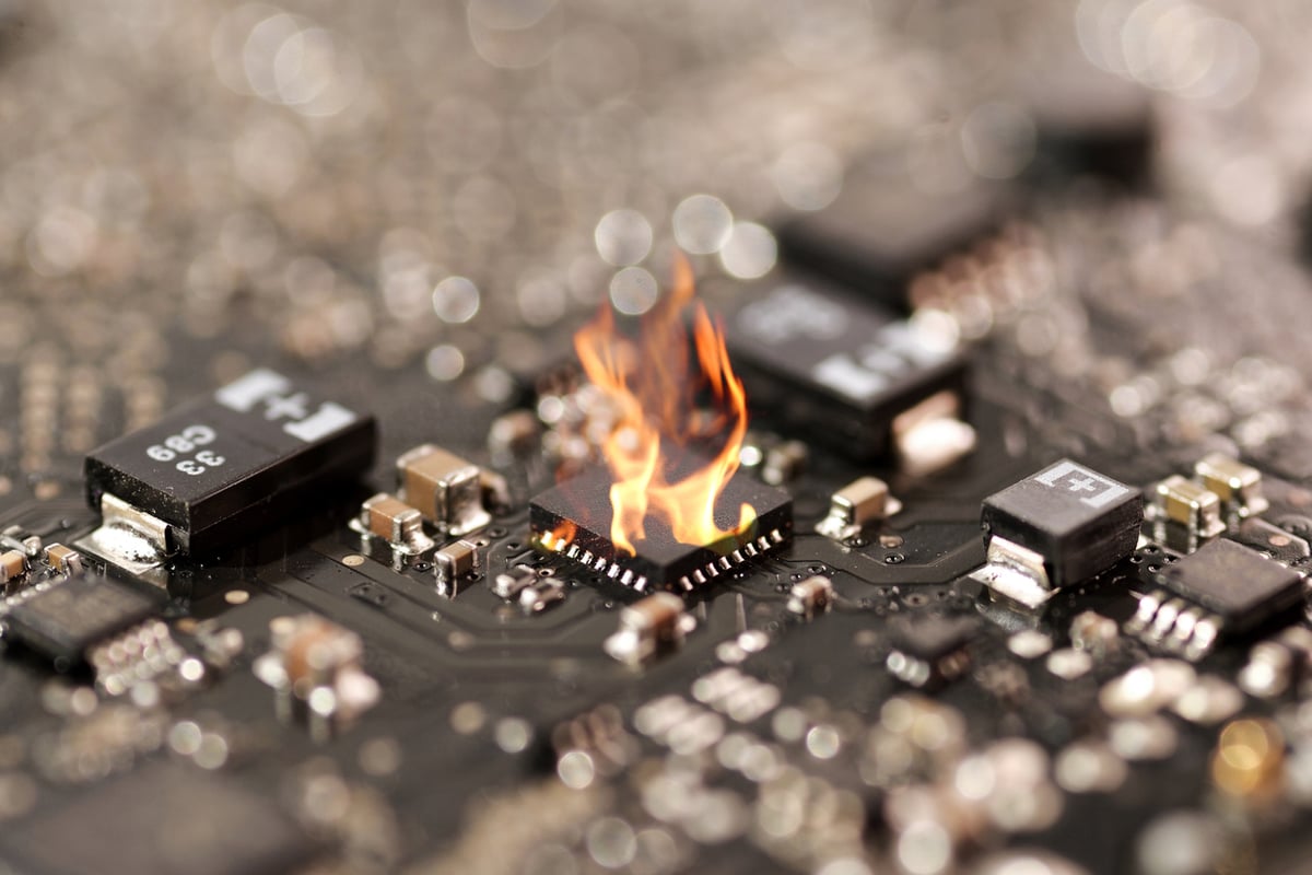 Burning PCB Common Defects and Causes of a Burning Circuit Board